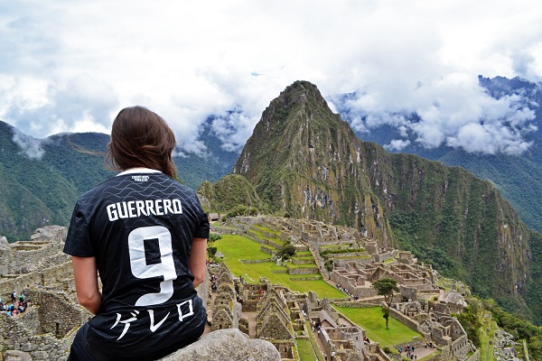 Promessa de Corinthiana em Machu Picchu