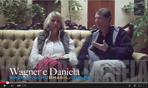 Opinião de Wagner e Daniela em Machu Picchu